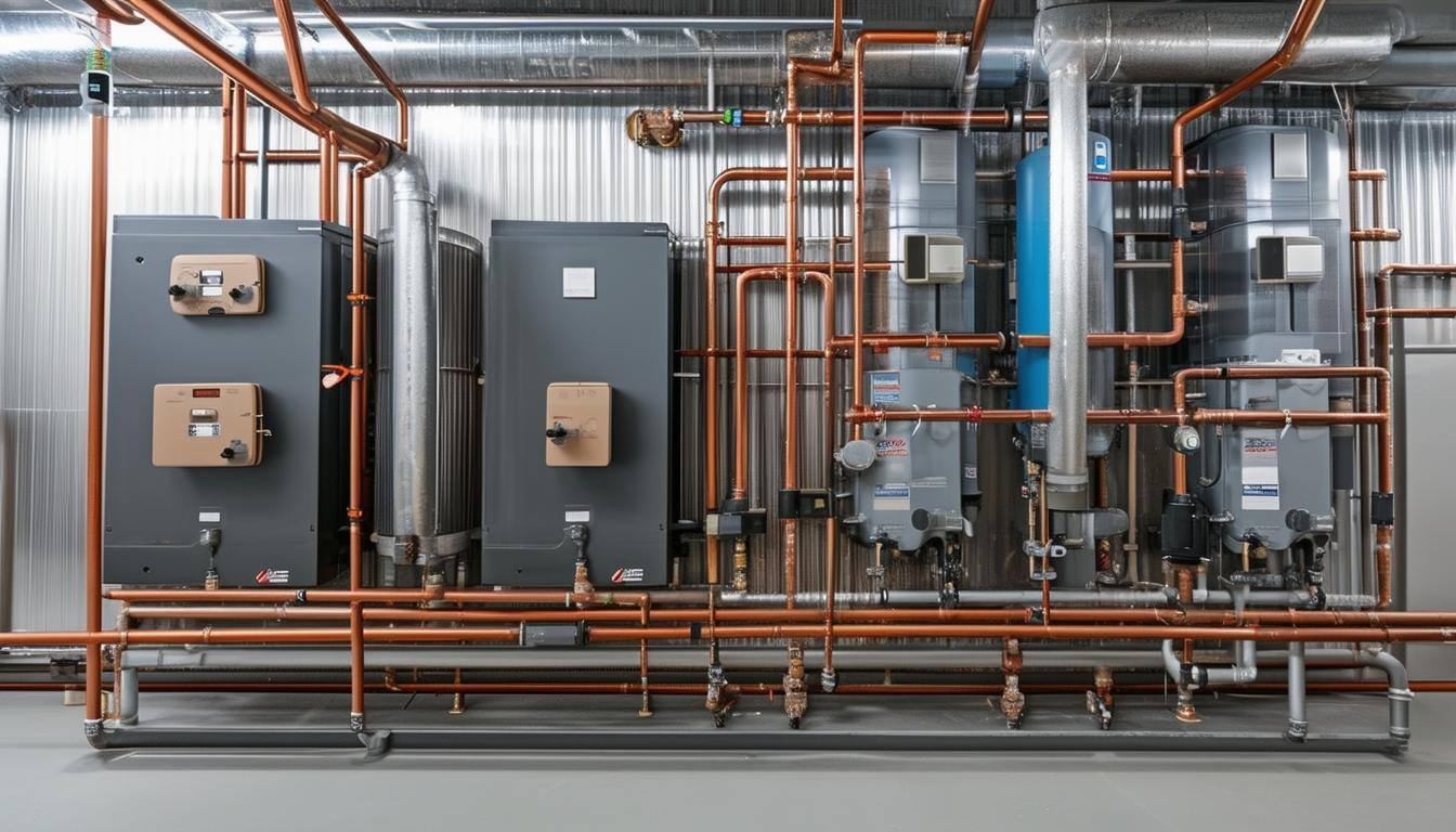 commercial heating system